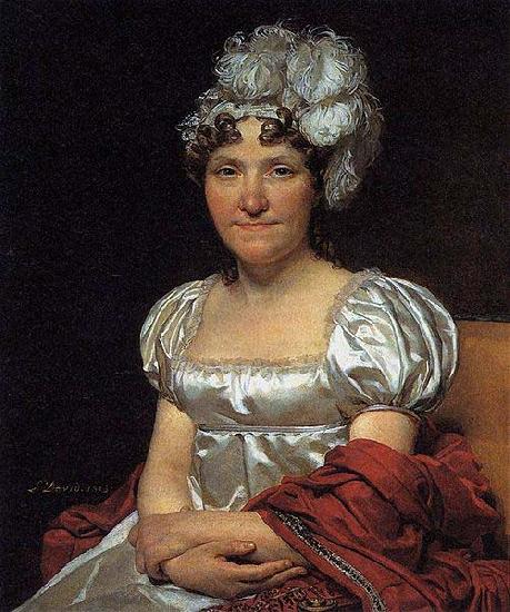 Jacques-Louis David Marguerite Charlotte David oil painting image